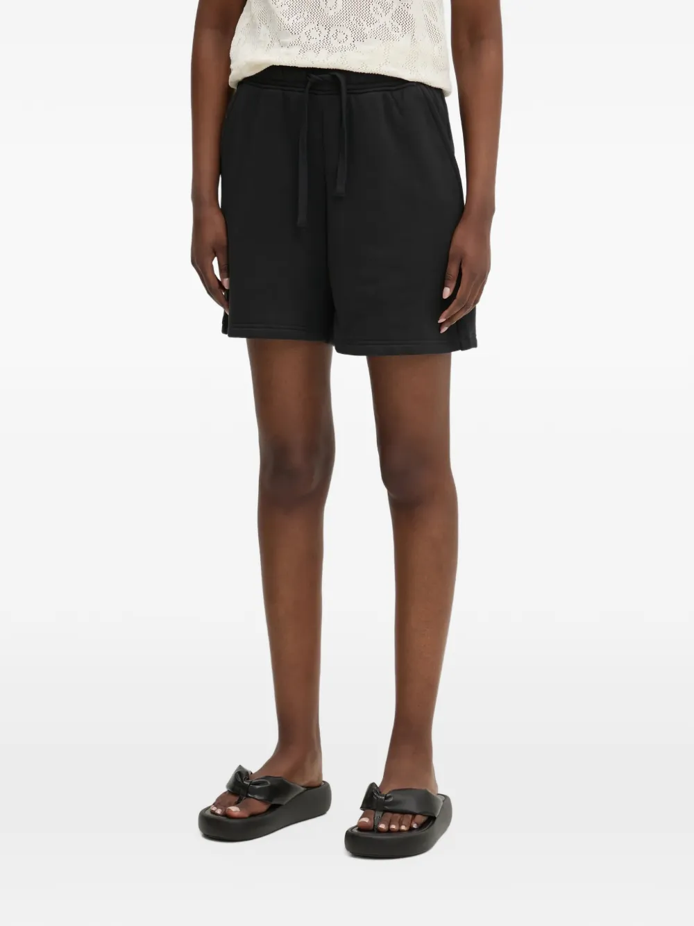 Herschel Supply Co. Shorts met trekkoordtaille Zwart