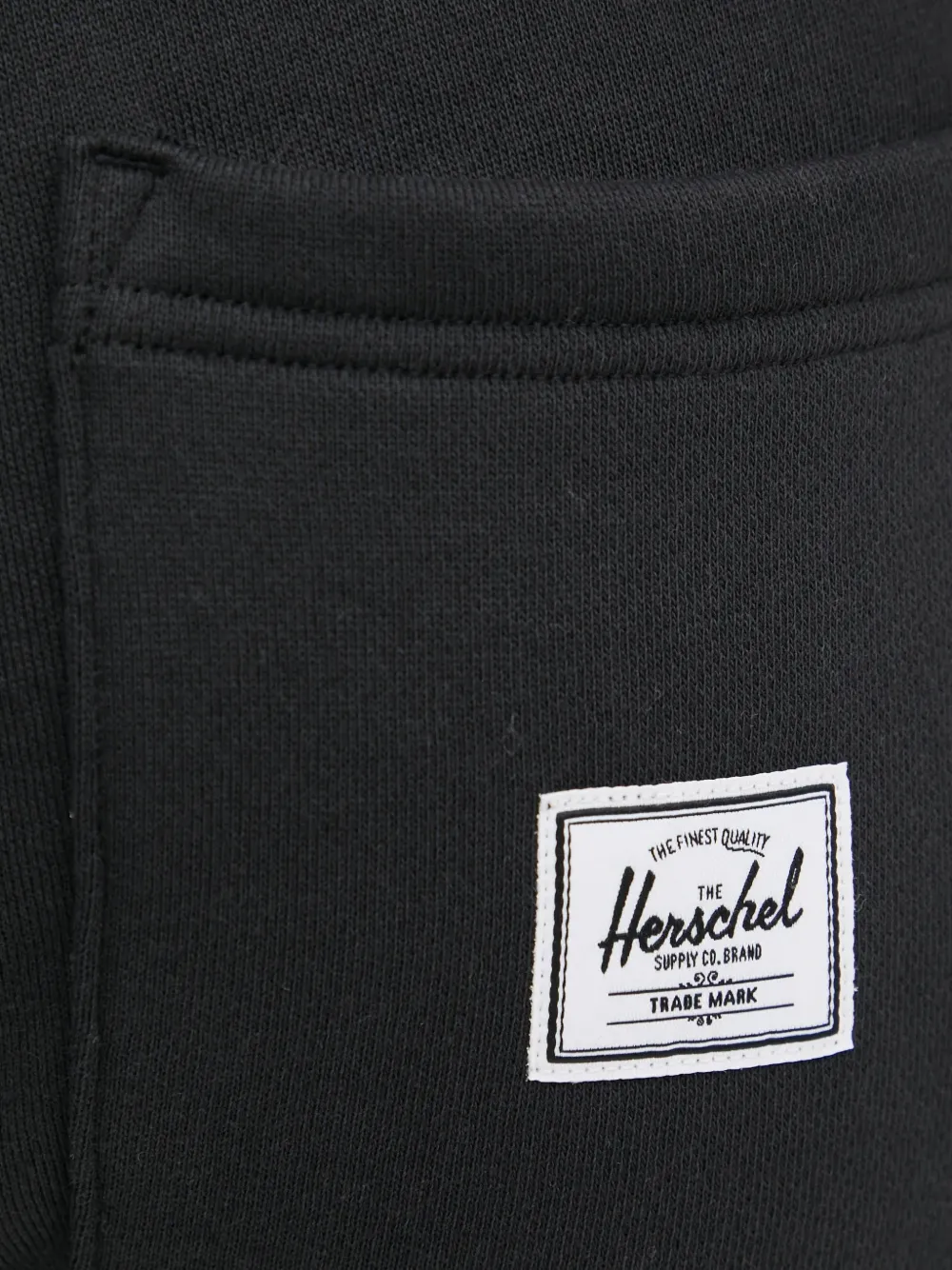 Herschel Supply Co. Shorts met trekkoordtaille Zwart
