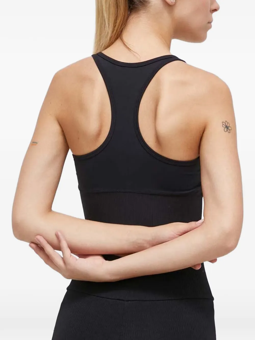 Juicy Couture Wendy logo-print sports bra Zwart