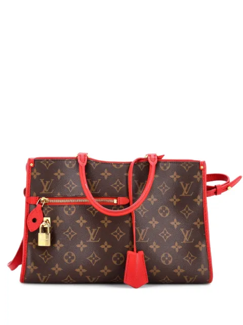 Louis Vuitton Pre-Owned bolsa de mano Popincourt NM Handbag de piel PM y lona con monograma
