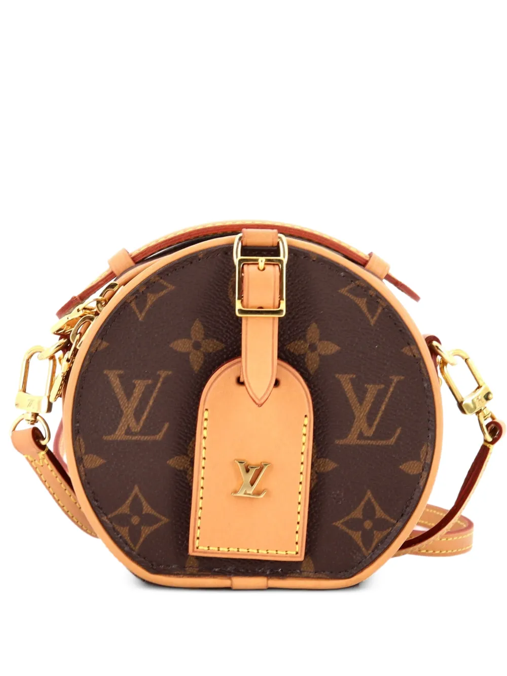 Louis Vuitton Pre-Owned Mini Boite Chapeau Bag Monogram Canvas crossbody bag - Marrone