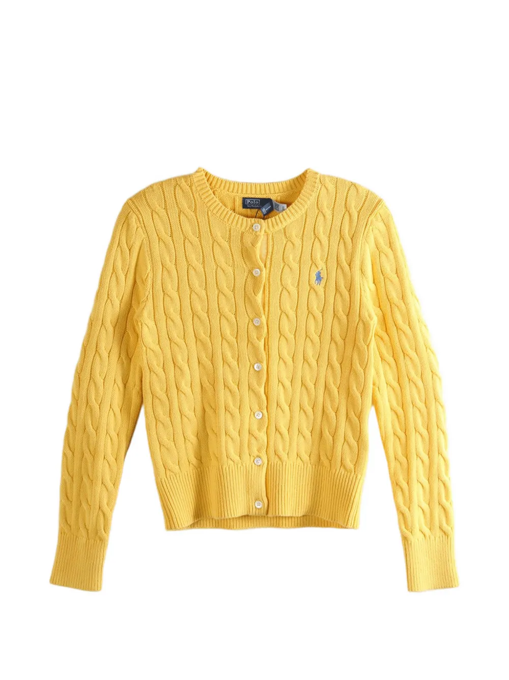 Polo Ralph Lauren cable-knit cardigan - Giallo
