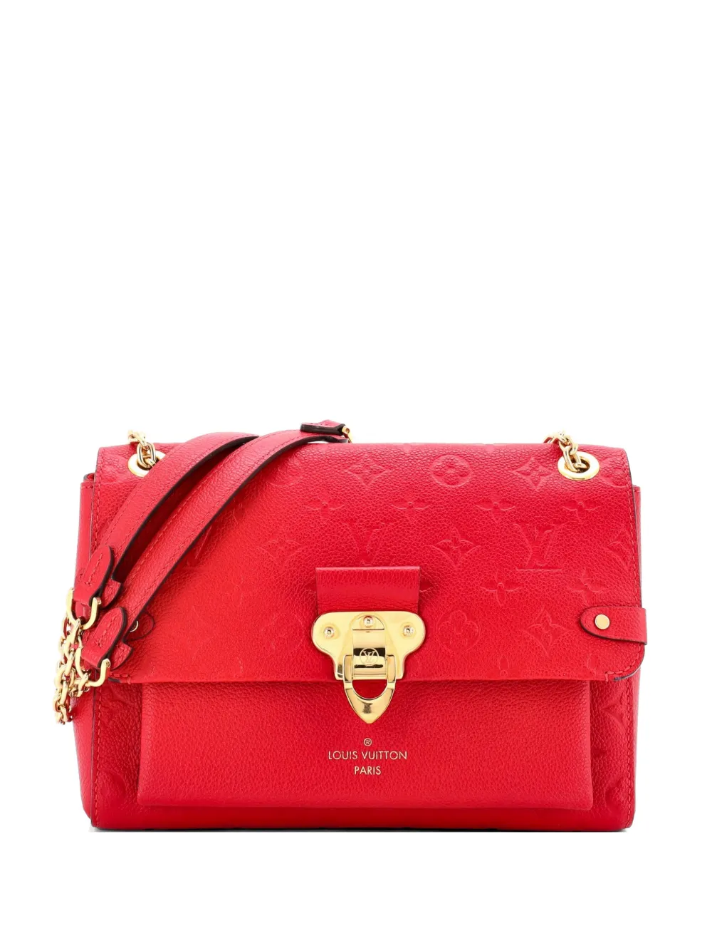 Louis Vuitton Pre-Owned Vavin Handbag Monogram Empreinte Leather PM crossbody bag - Rosso