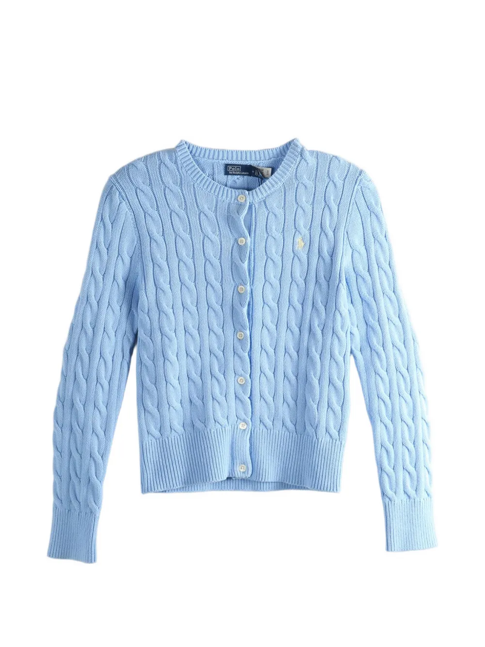 Polo Ralph Lauren cable-knit cardigan - Blau