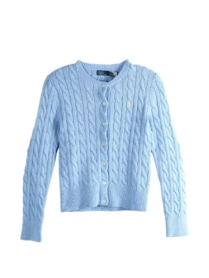Polo Ralph Lauren ケーブルニット カーディガン | パープル | FARFETCH JP