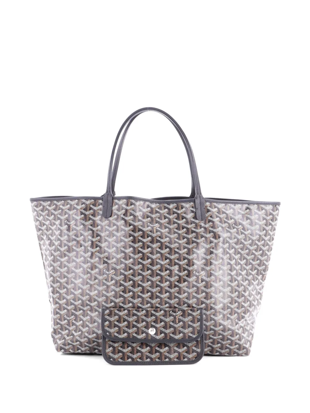 Goyard Pre-Owned Saint Louis Coated Canvas GM tote bag - Nero