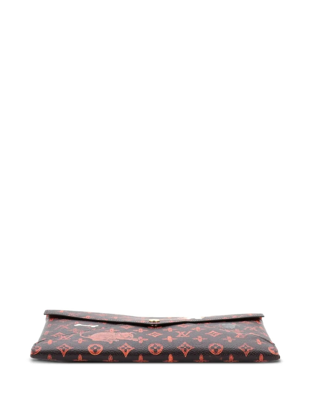  Louis Vuitton Pre-owned Clutch Irigami Pochette Set Limited Edition Grace Coddington Catogram Canvas - Marrone 