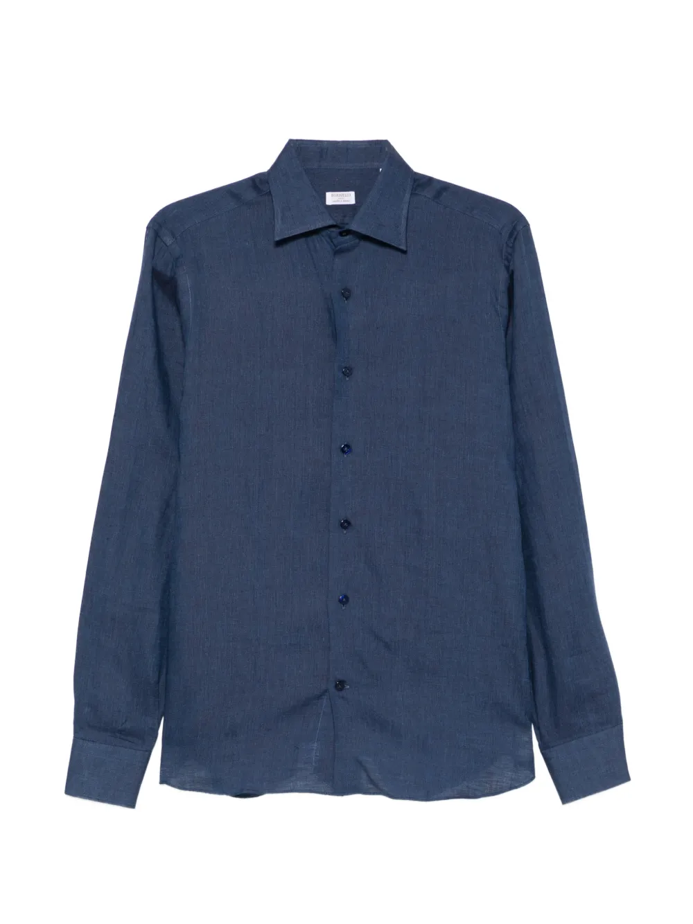 BORRIELLO NAPOLI long-sleeves shirt - Blu