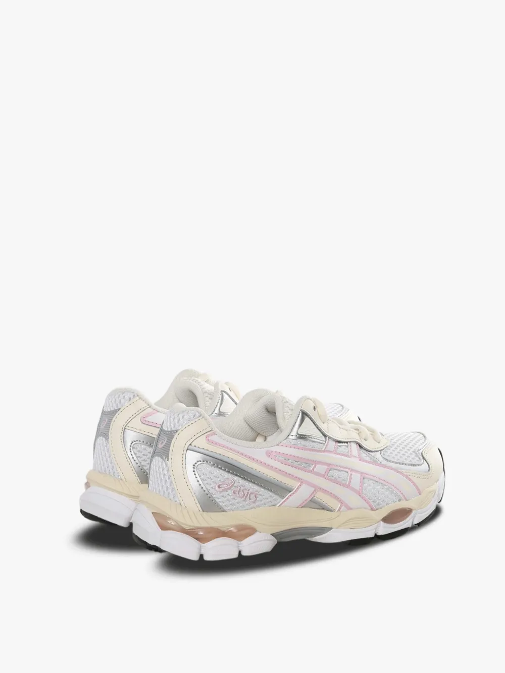 ASICS GEL-NYC 2055 sneakers met mesh vlakken Beige