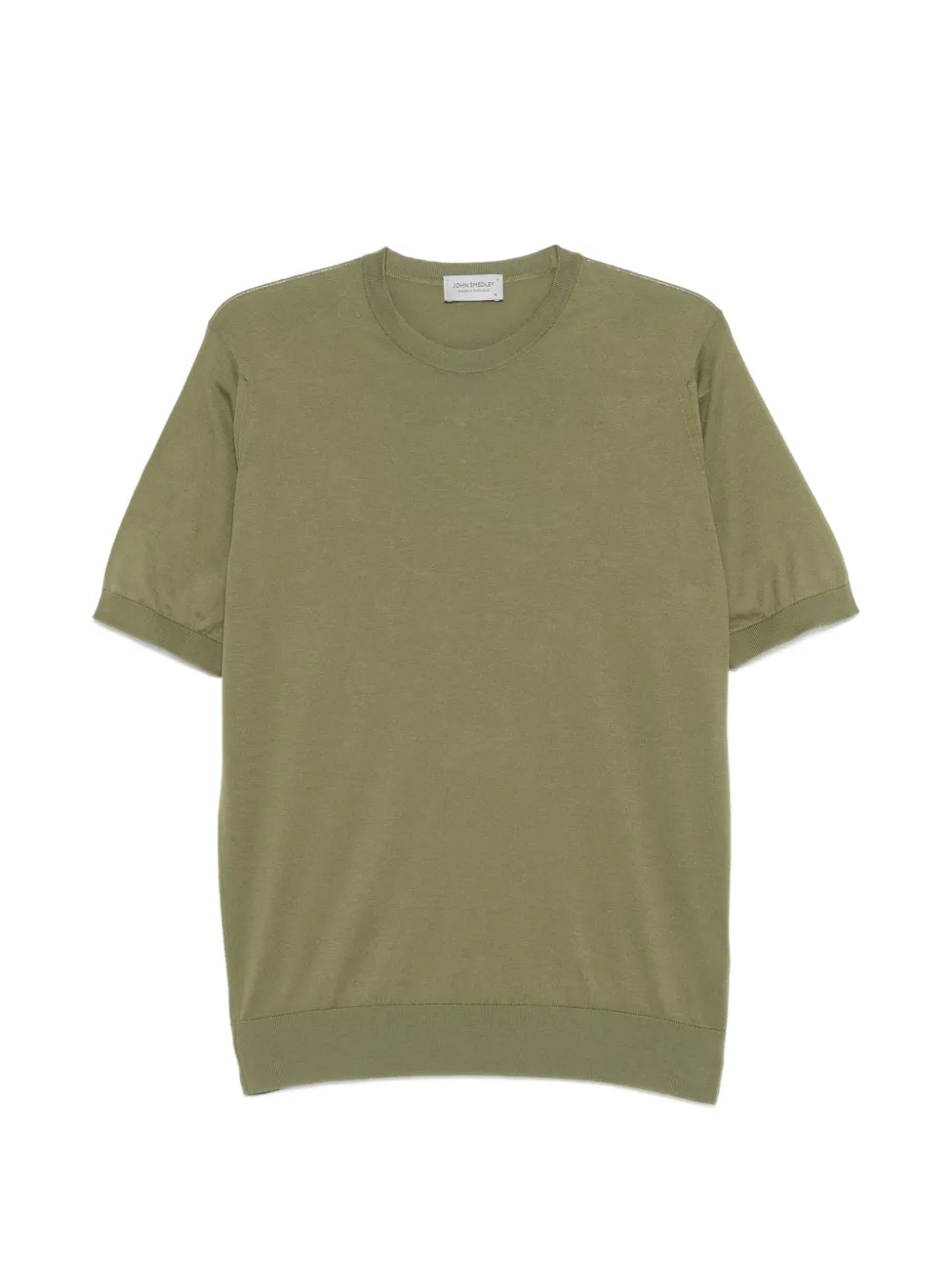 John Smedley Kempton short-sleeve T-shirt - Verde