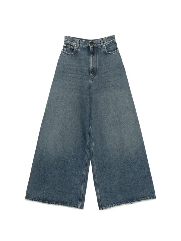 定価12万ほど　balenciaga ワイドデニム　20aw Balenciaga ワイドジーンズ | ブルー | FARFETCH JP