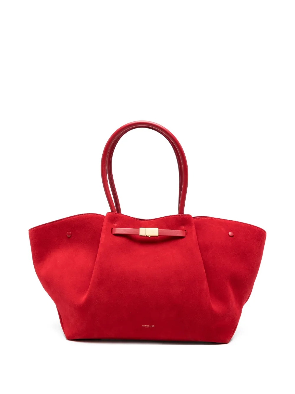 DeMellier The New York suede shoulder bag - Red