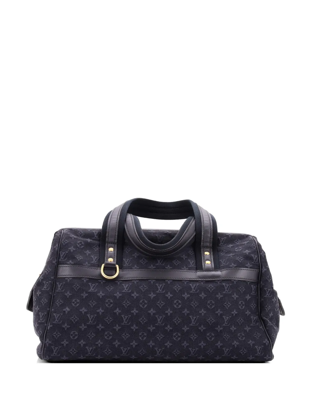 Louis Vuitton Pre-Owned Josephine Handbag Mini Lin GM satchel - Blu