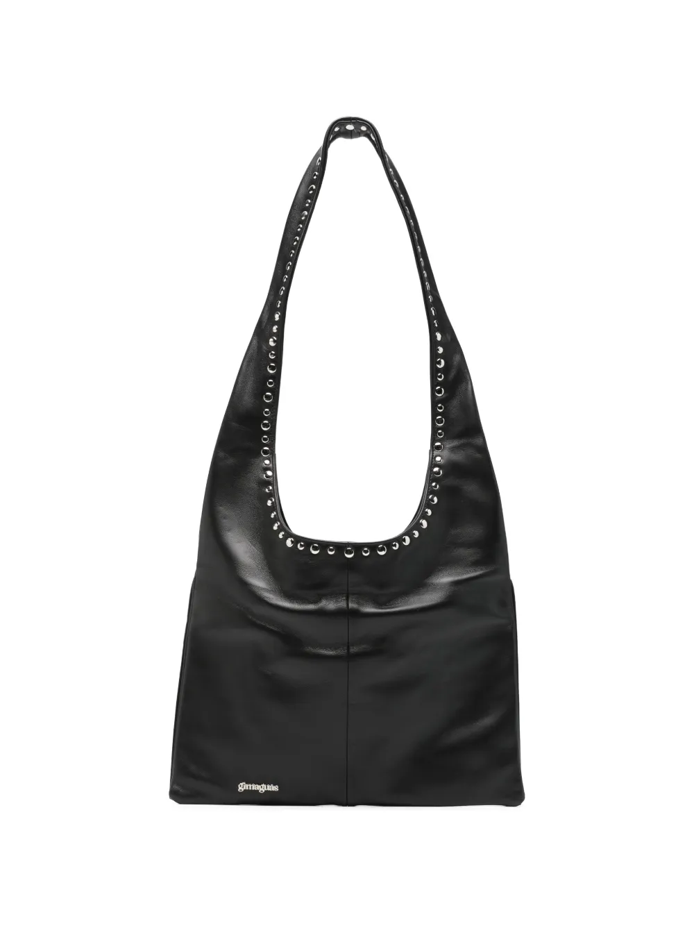 Gimaguas Blanca studded shoulder bag - Nero