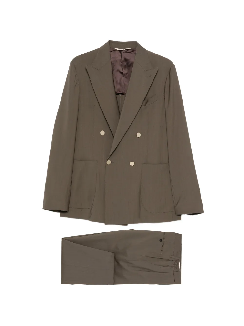 Briglia 1949 double-breasted suit - Verde