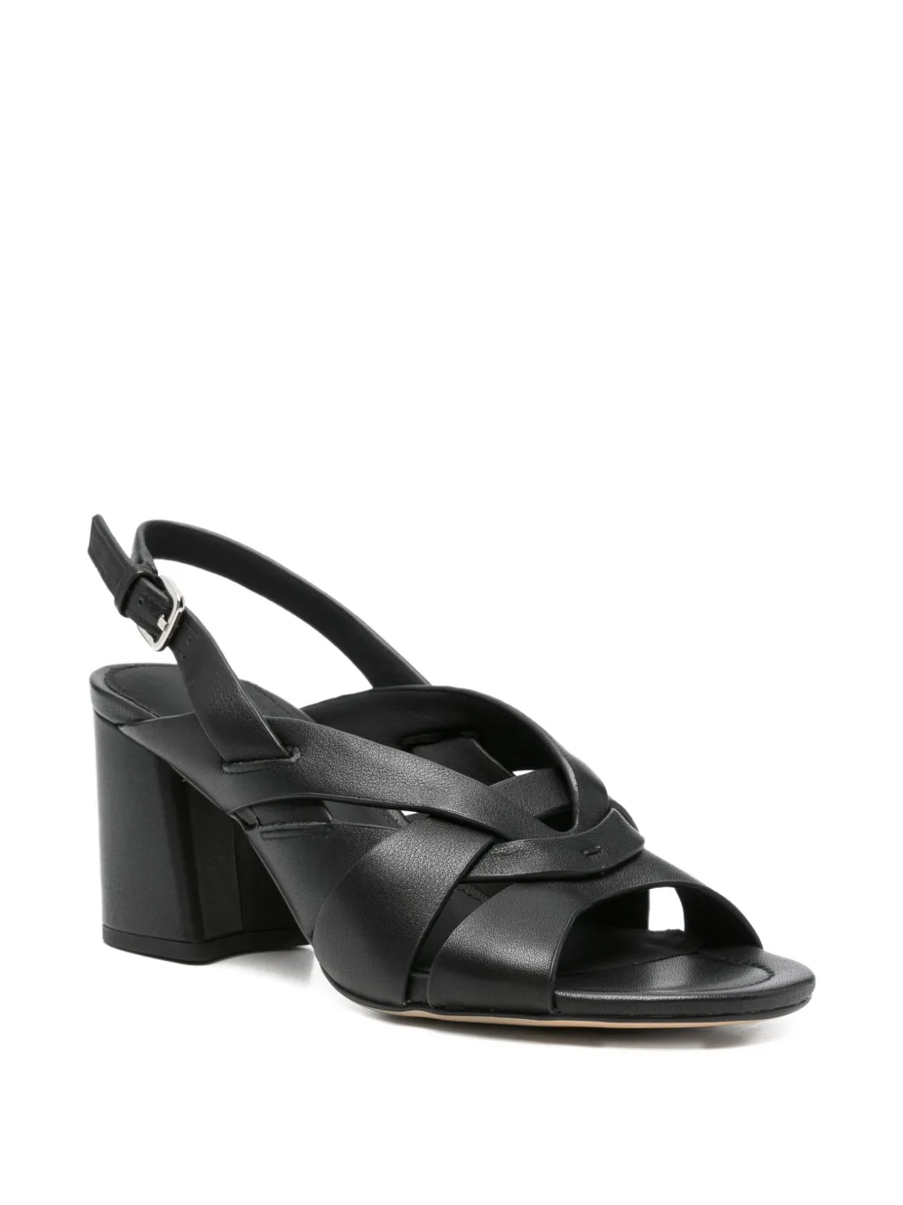 Bruno Premi strappy leather sandals Zwart