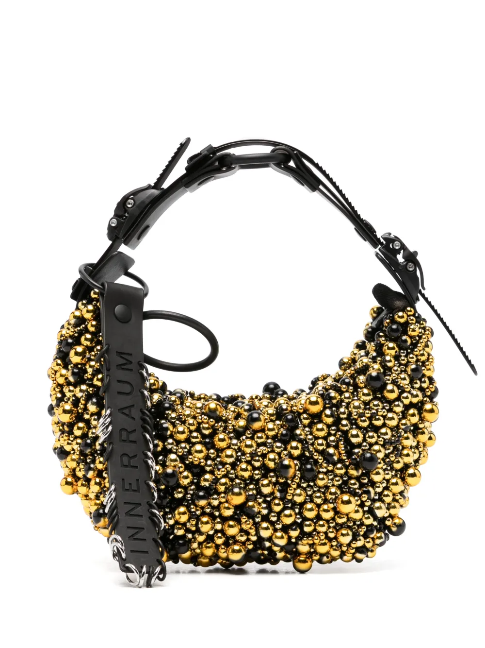 Innerraum beaded shoulder bag - Oro