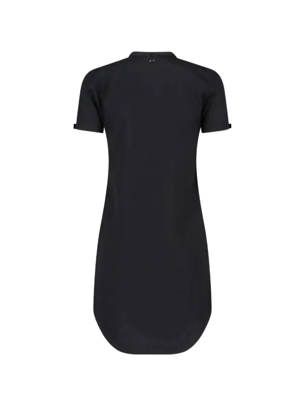 diesel cut out dress Diesel M-olympe Cut-out Plaque Dress