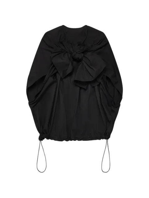 Comme des Garçons TAO bow-detail drawstring blouse