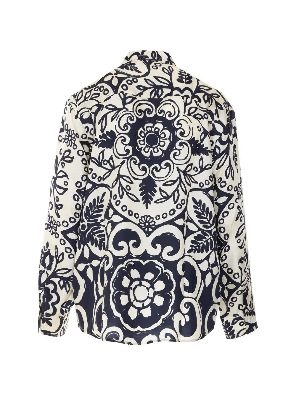  Maurizio Pecoraro Printed Long-sleeved Shirt - Black 