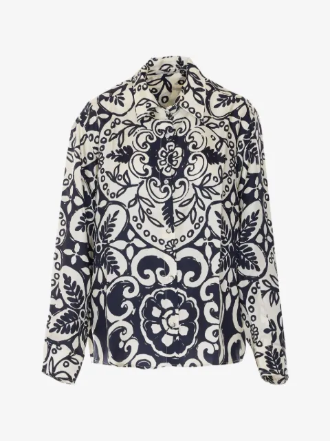 Maurizio Pecoraro Camisa mangas longas com estampa