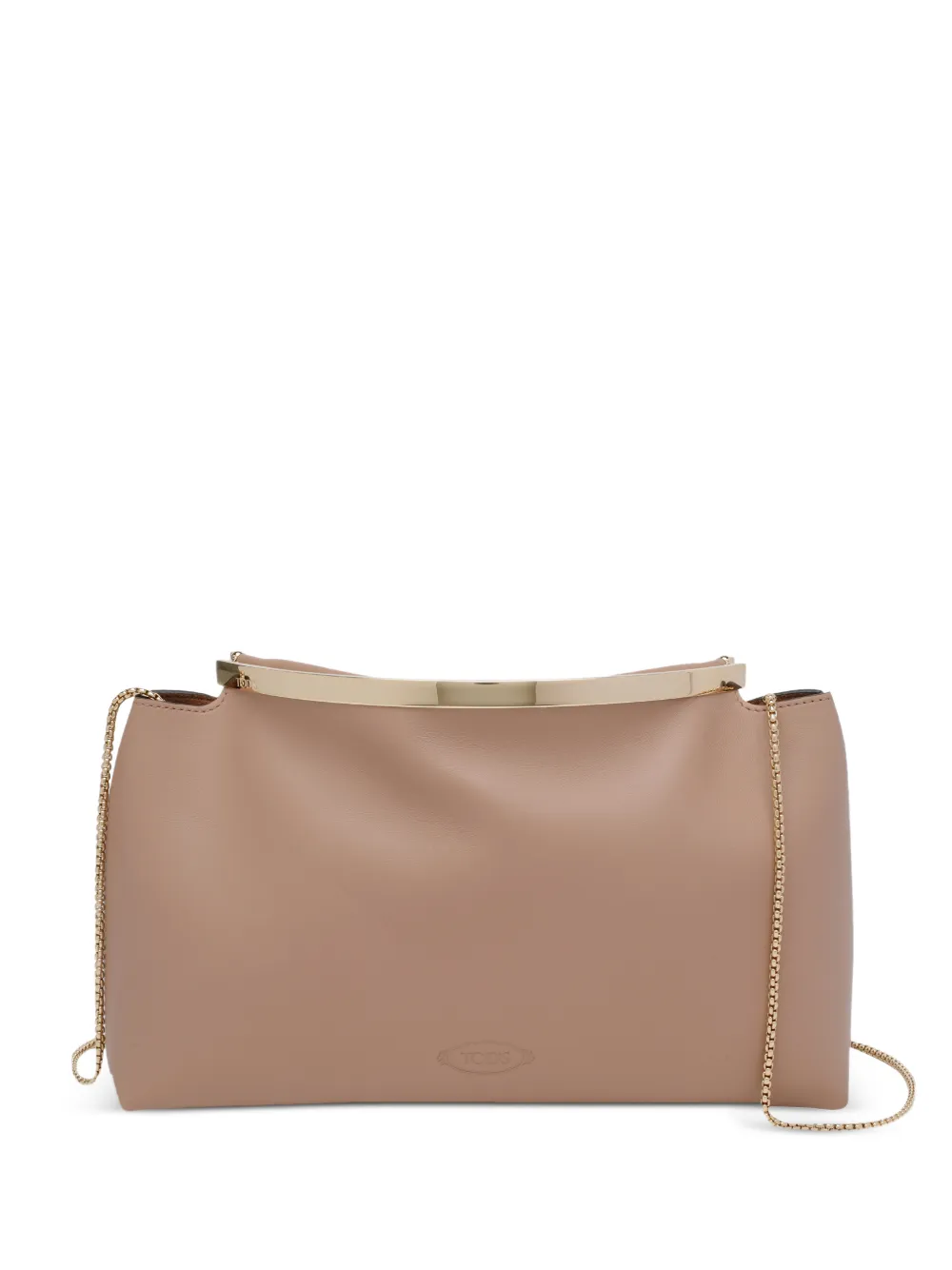 Tod's Magenta chain-strap clutch bag - Toni neutri