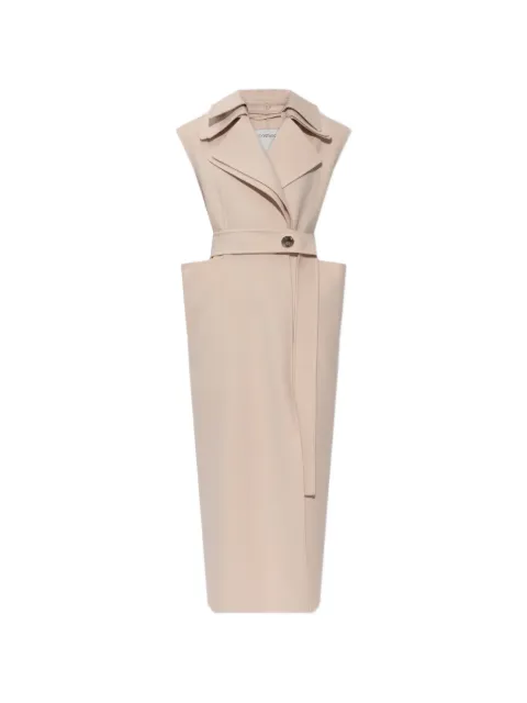 Sportmax Spsbosso belted sleeveless coat