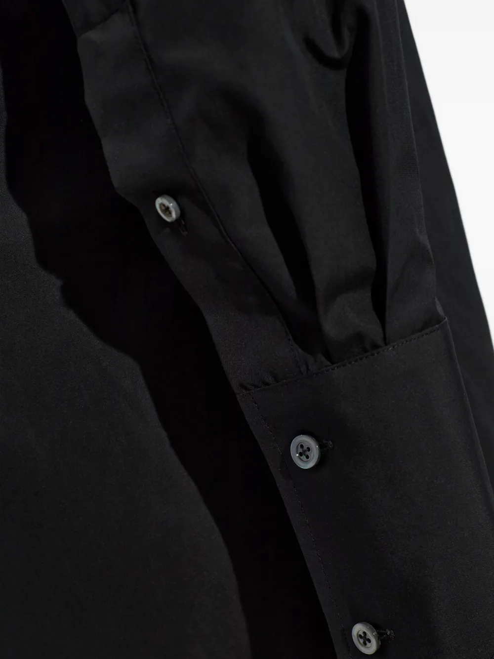 Maison Margiela Blousejurk met V-hals Zwart