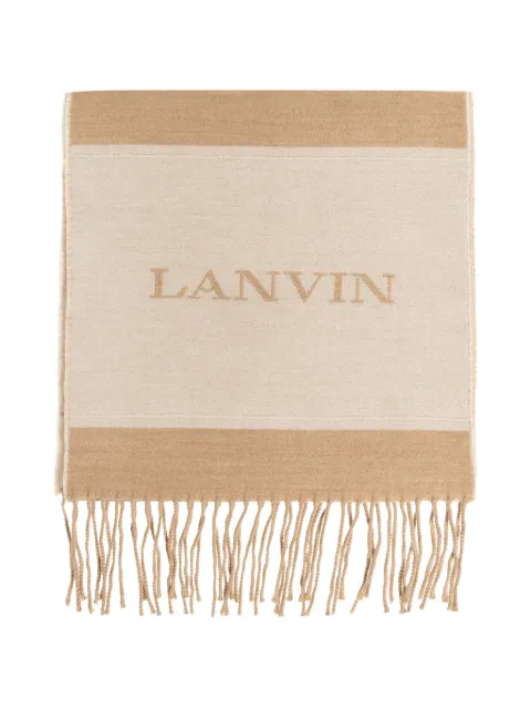 Lanvin fringed scarf