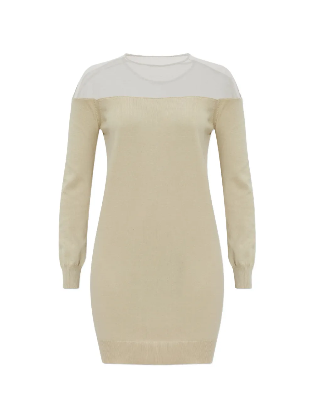 MM6 Maison Margiela long-sleeved dress - Nude