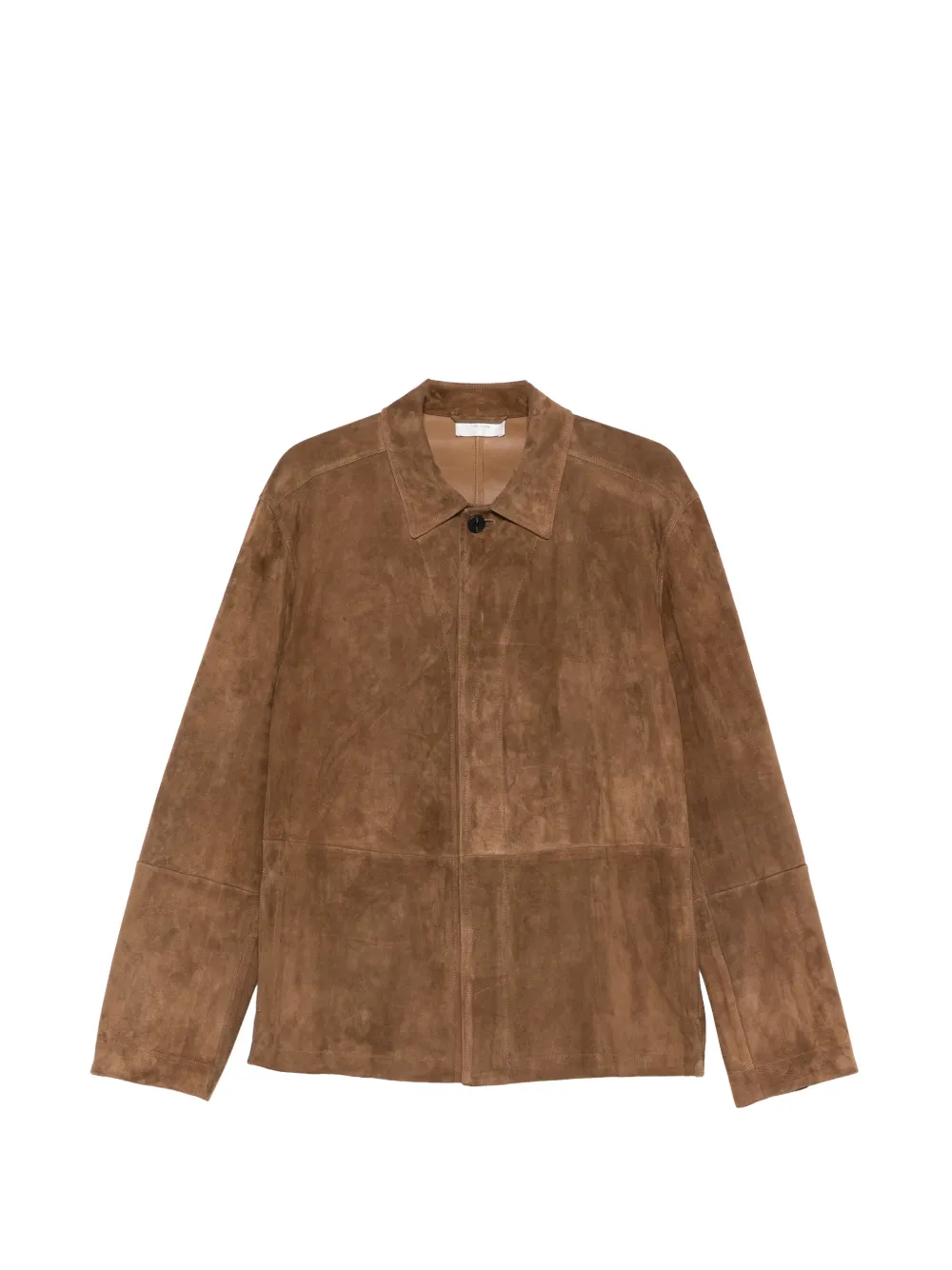 The Row Giacca Ulrich in pelle scamosciata - Marrone