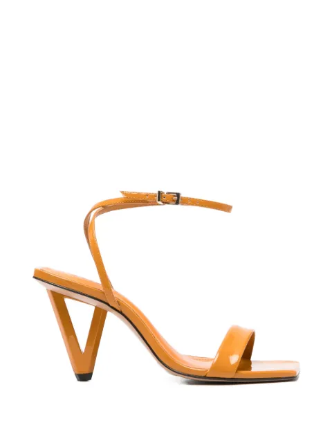Schutz ankle-strap patent-leather sandals