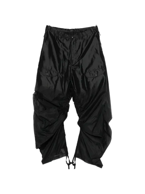 Taakk cargo drawstring trousers