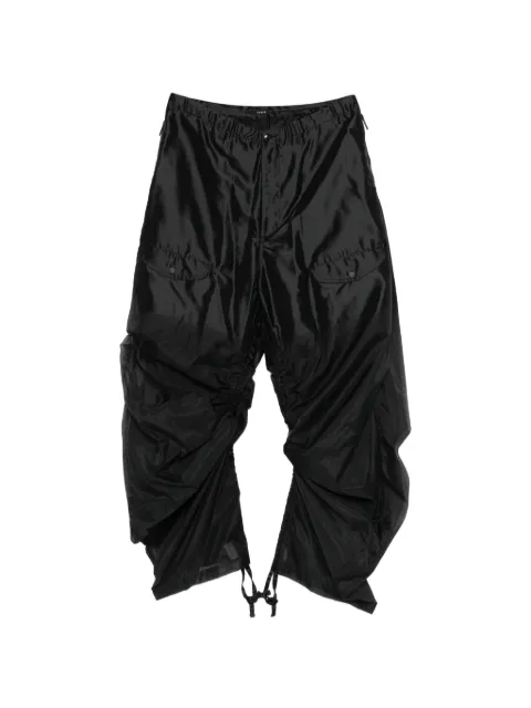 Taakk cargo drawstring trousers