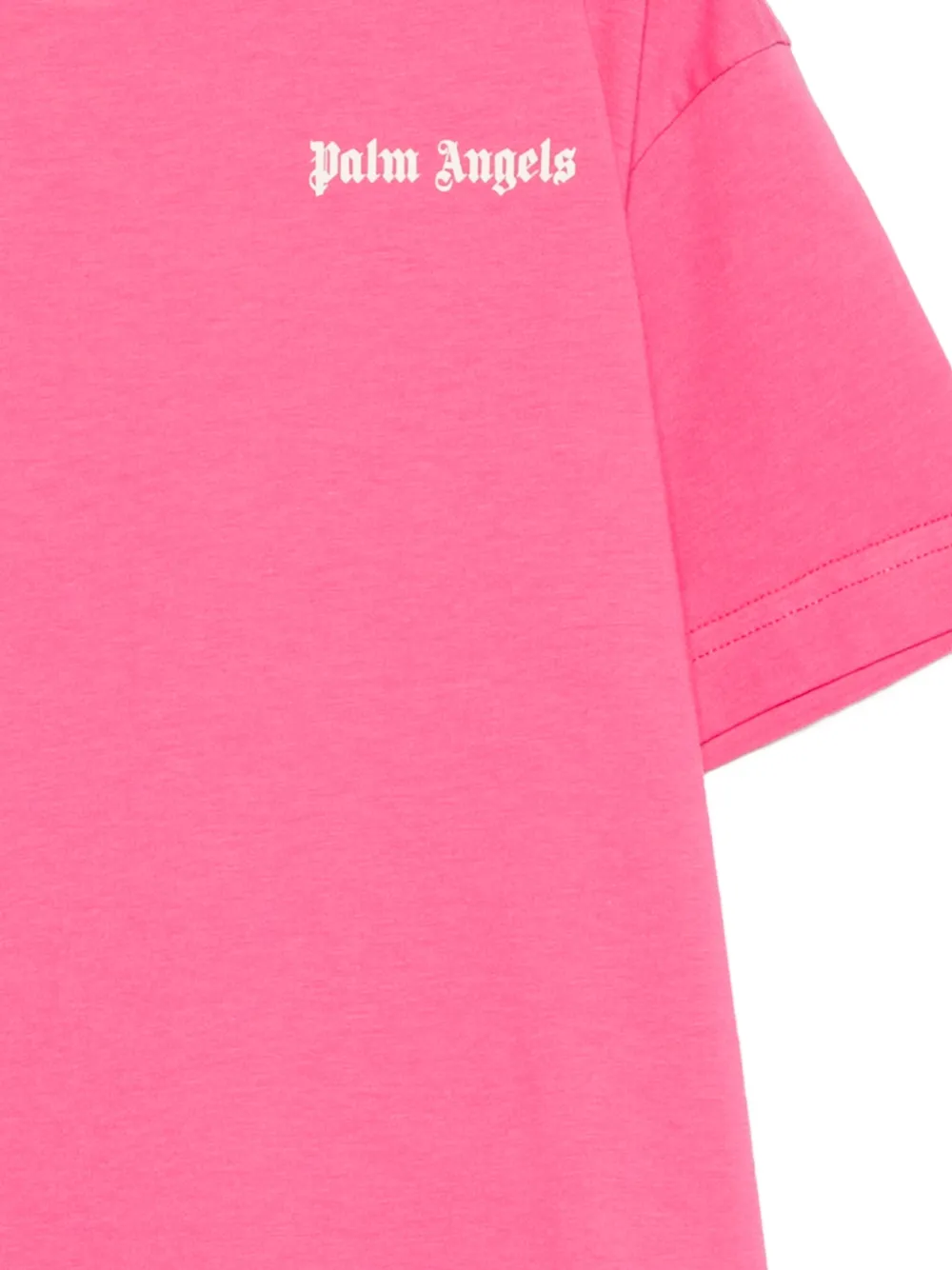 Palm Angels Kids T-shirt met logoprint Roze