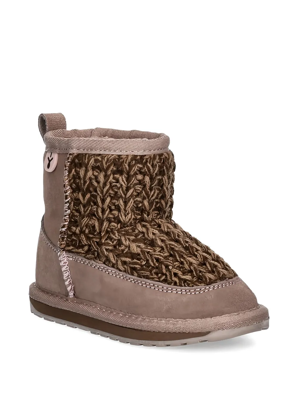 Emu Kids Gebreide laarzen Beige