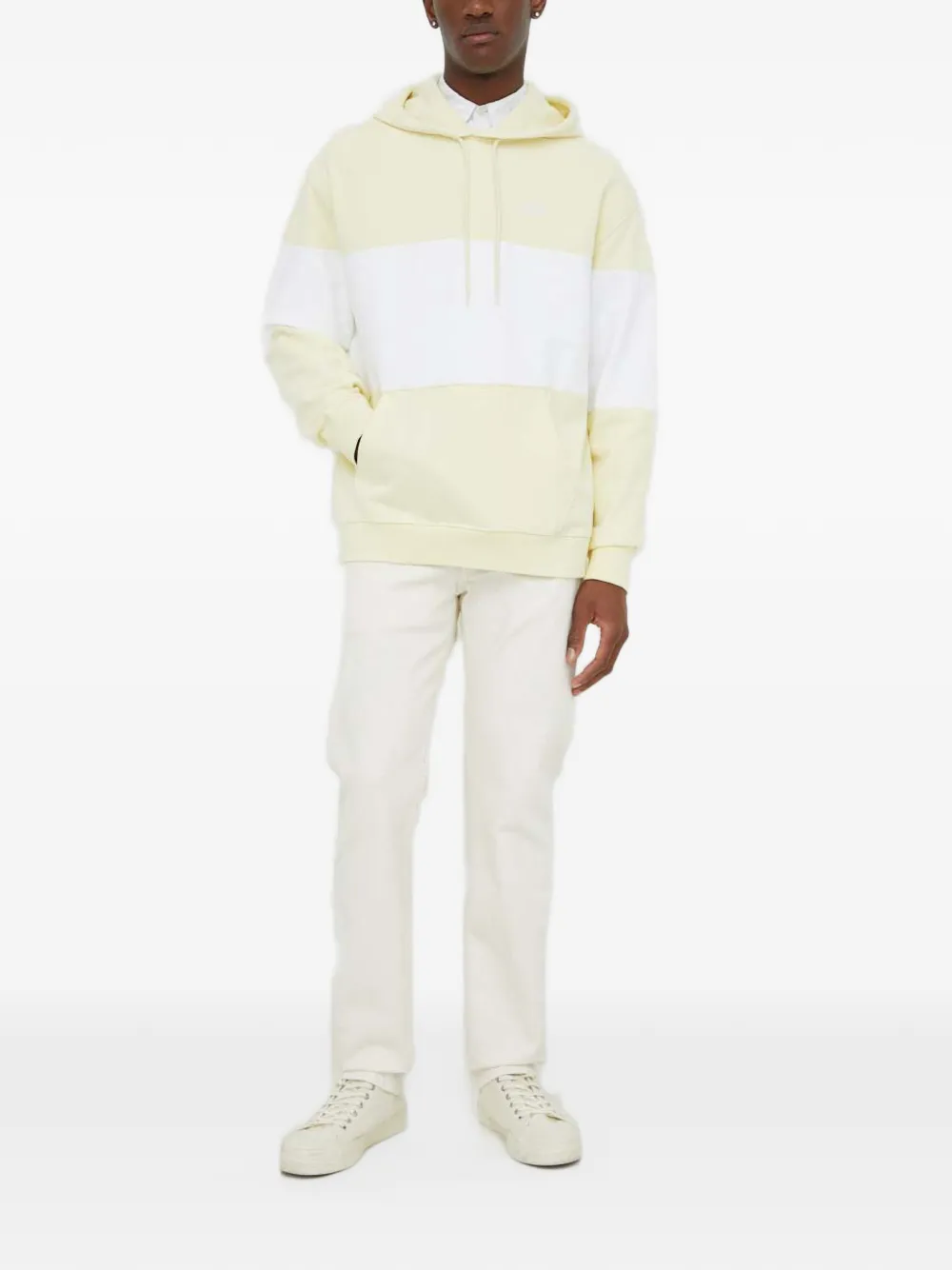 Levi's colourblock hoodie Geel