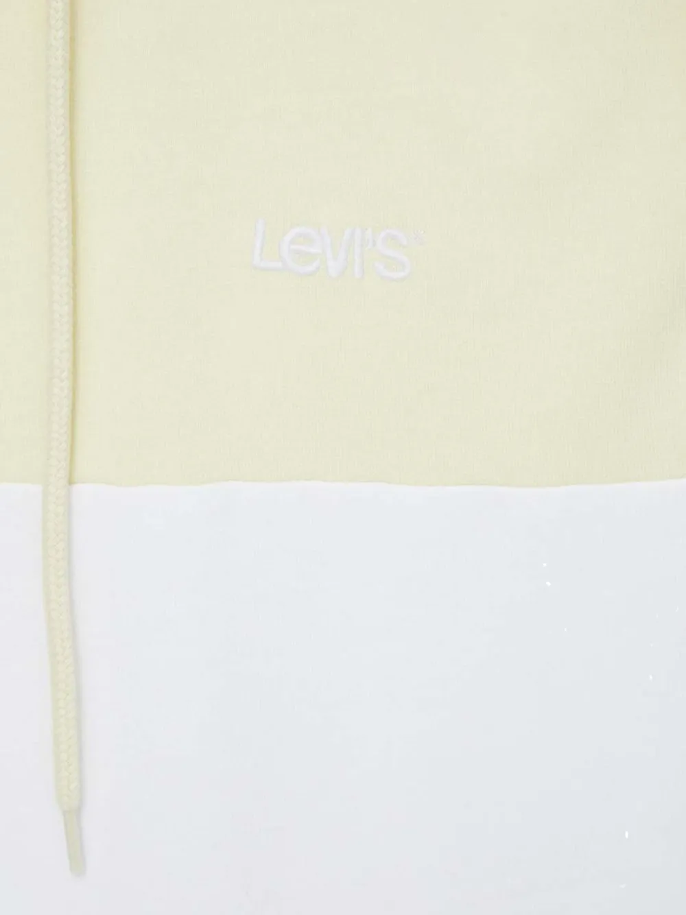 Levi's colourblock hoodie Geel