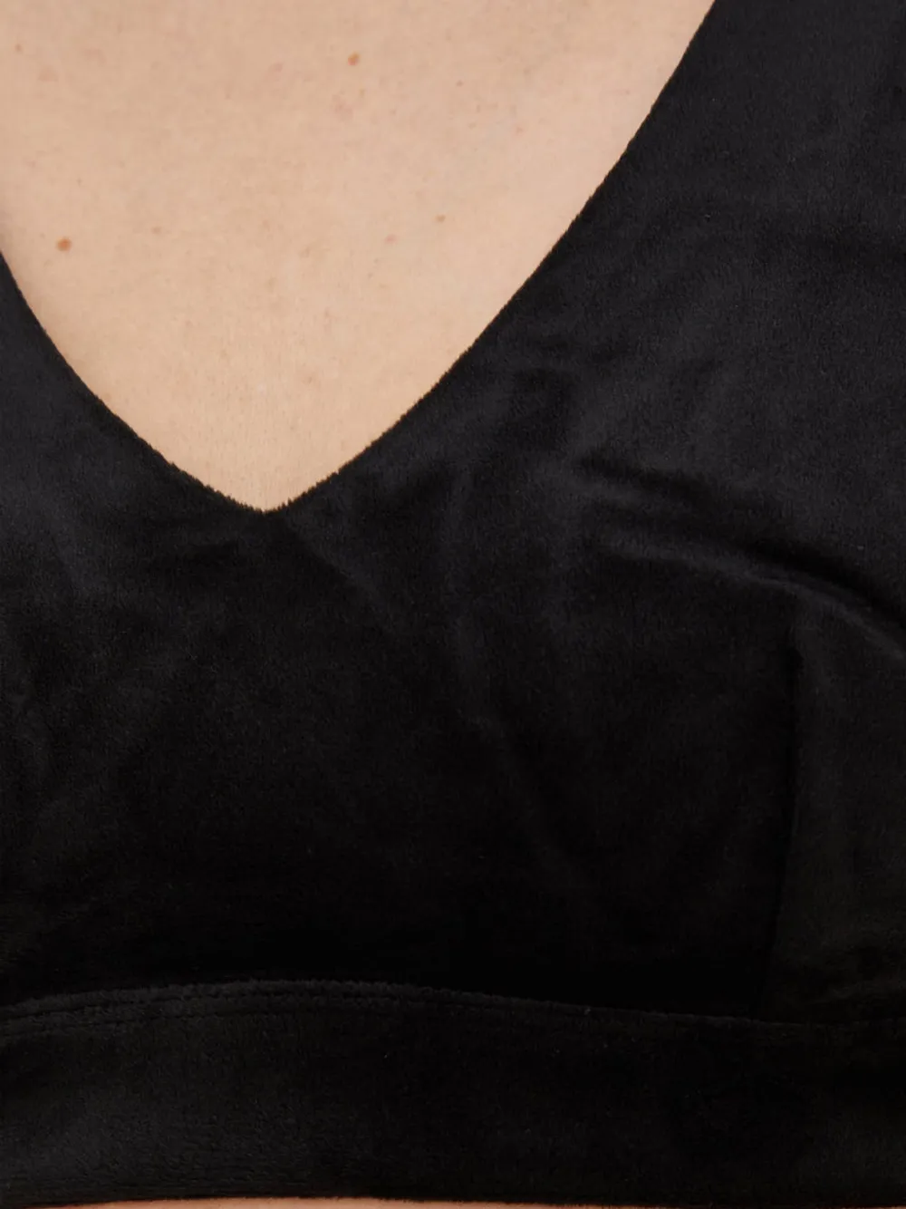 DKNY Bh met V-hals Zwart