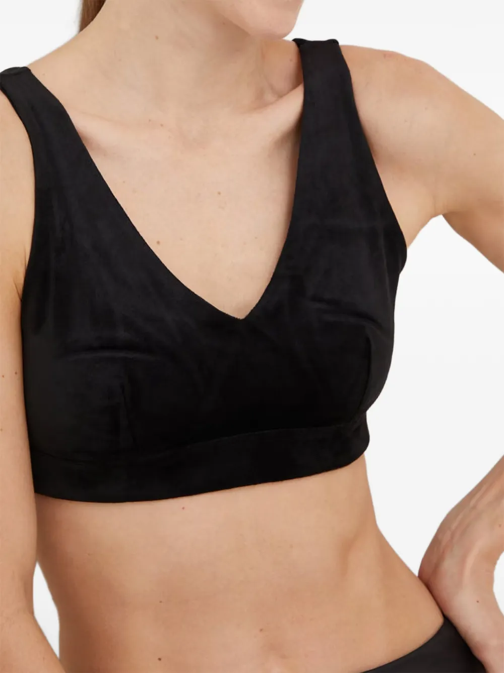DKNY Bh met V-hals Zwart