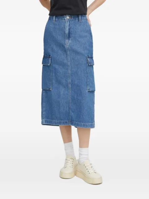 Levi's cargo midi skirt