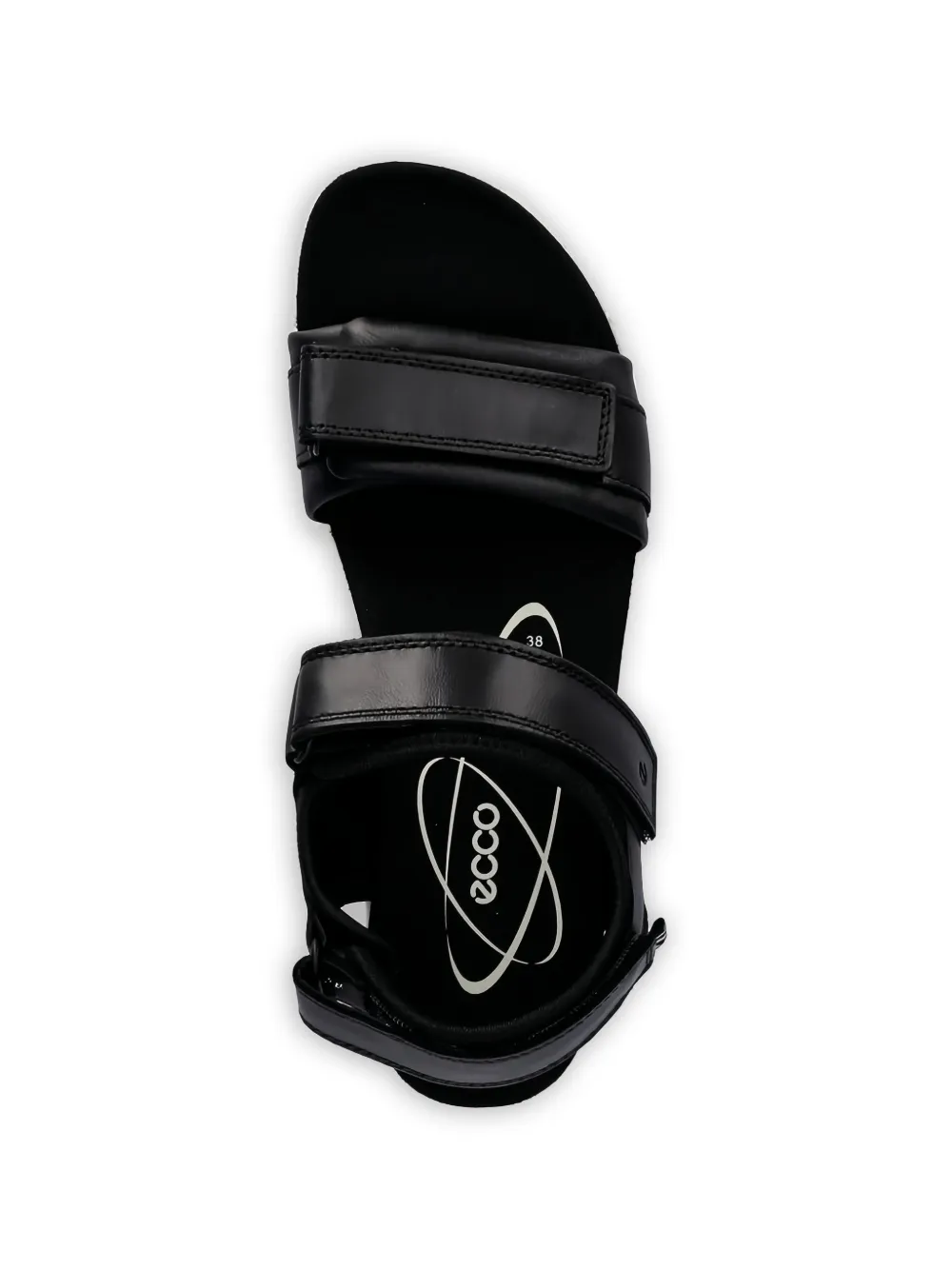 ECCO Sandalen met bandjes Zwart