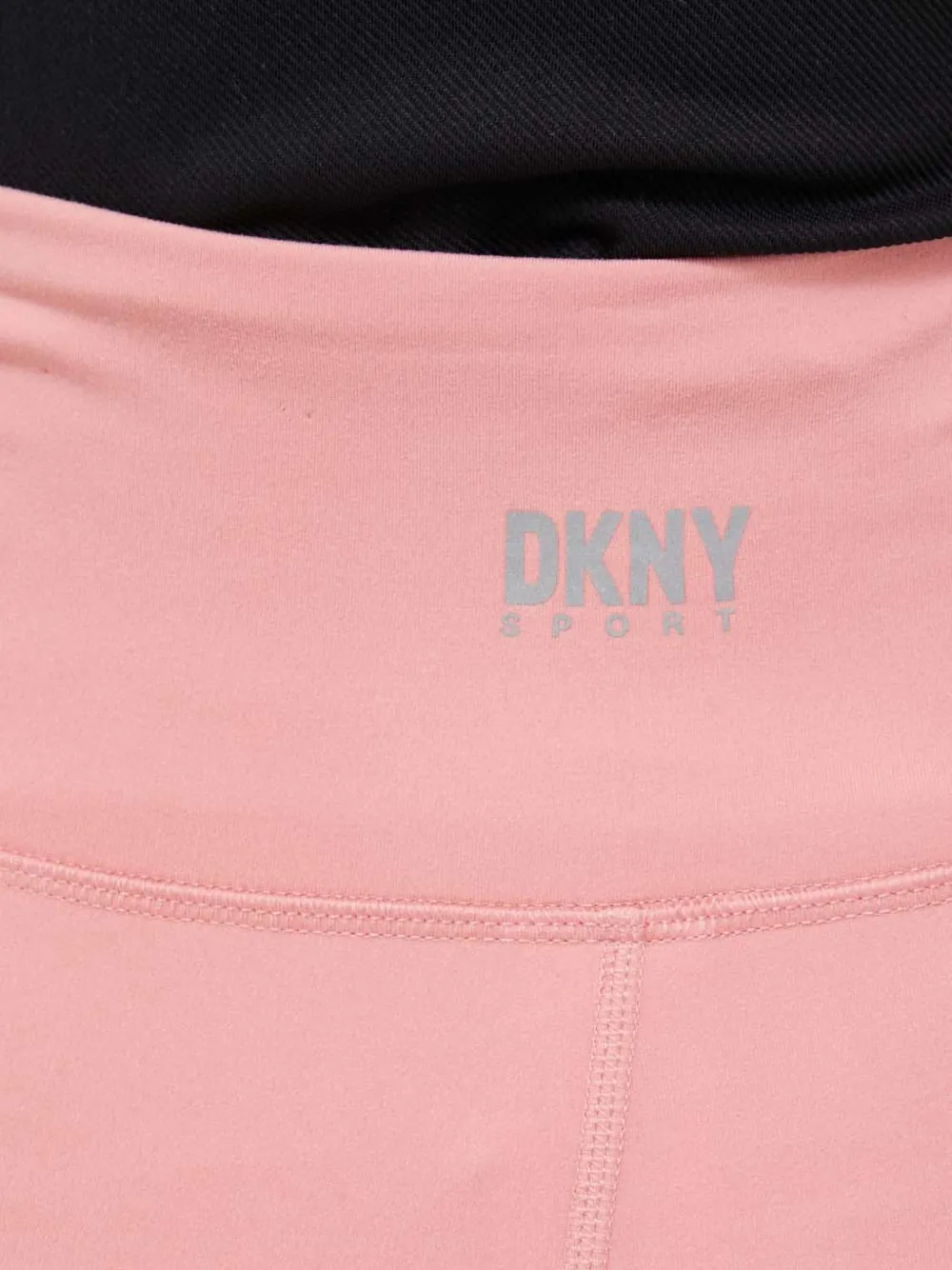 DKNY Broek met ruches Roze