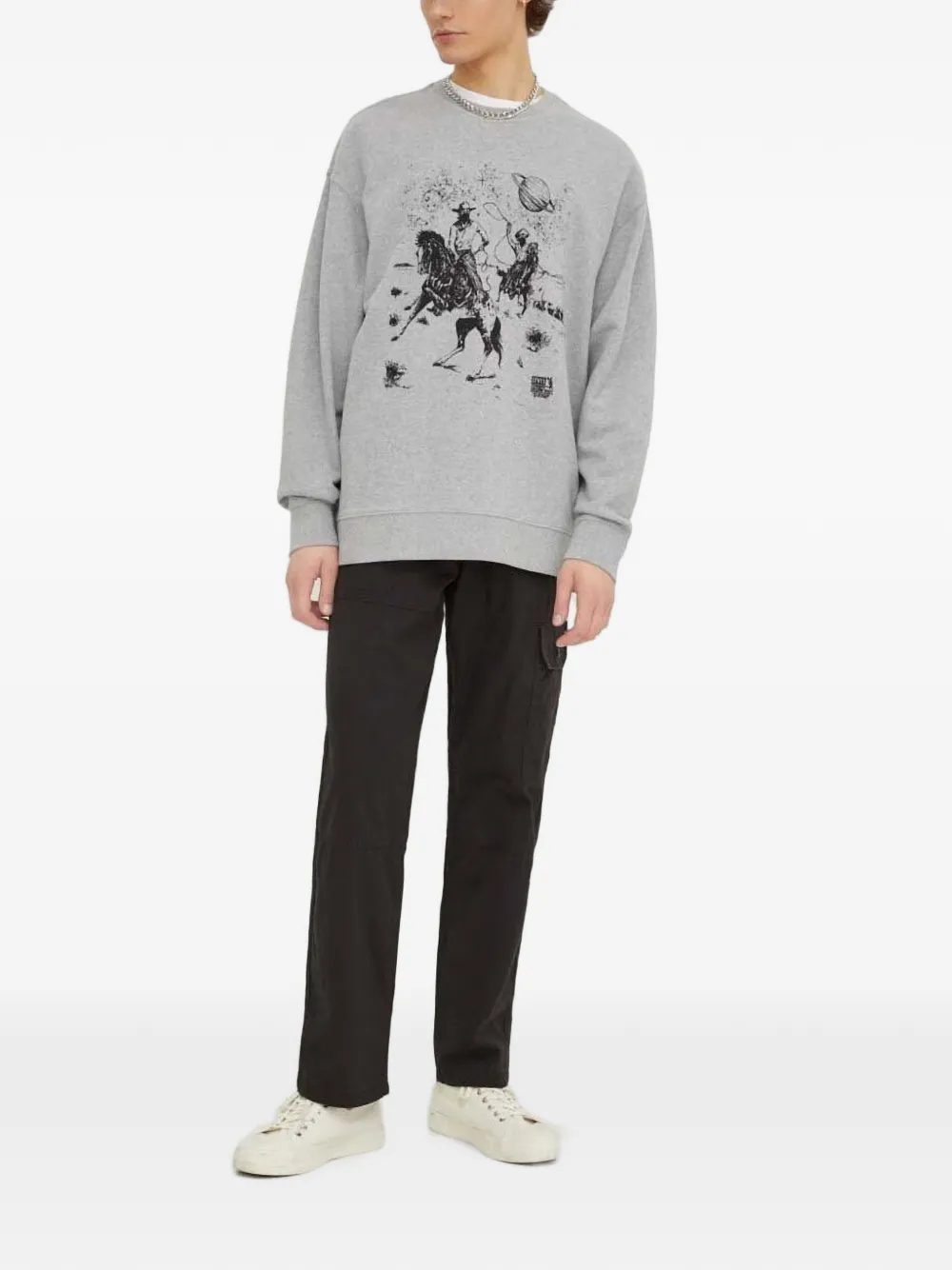 Levi's Straight broek Zwart