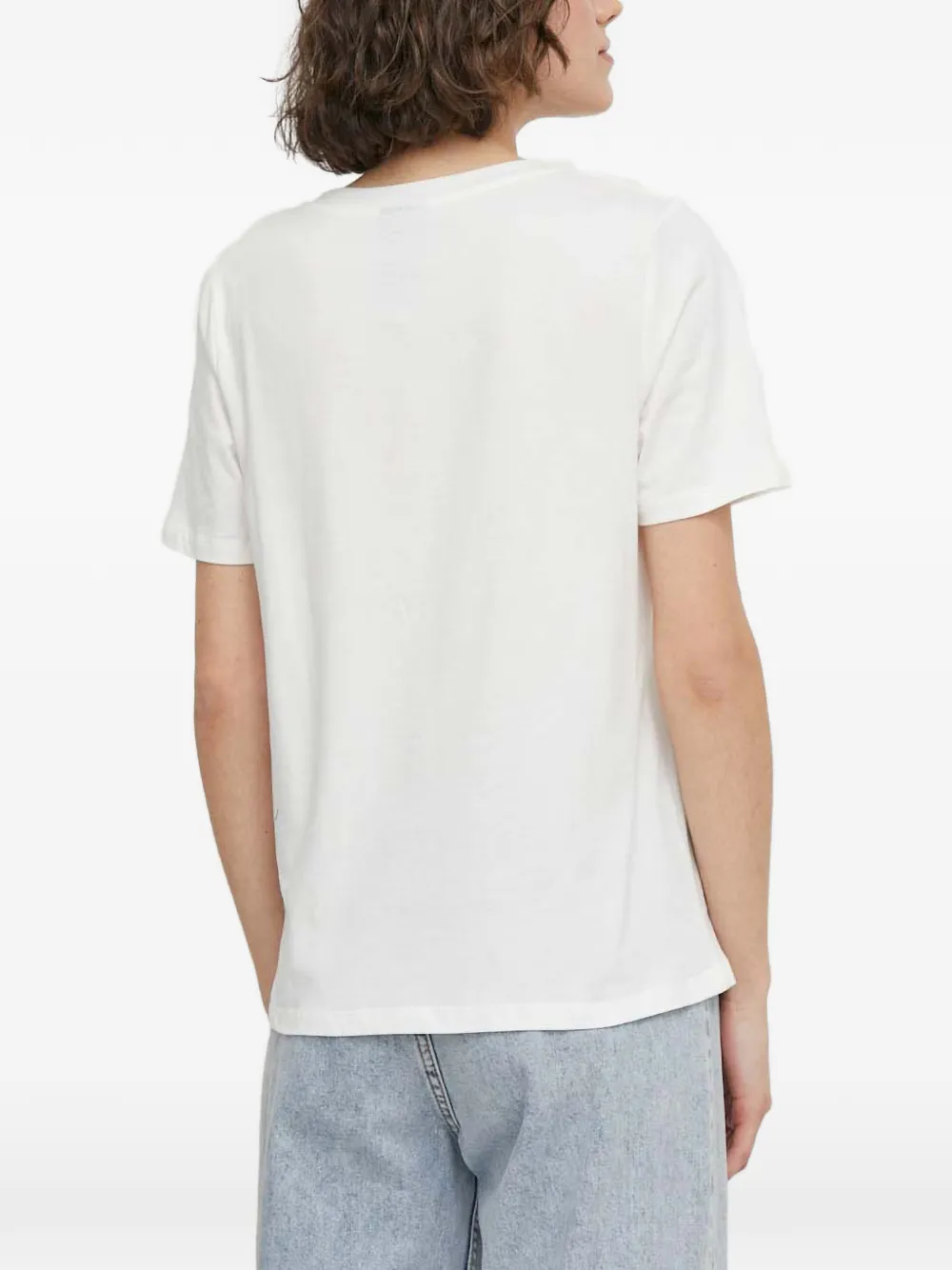 DKNY T-shirt met logo Wit