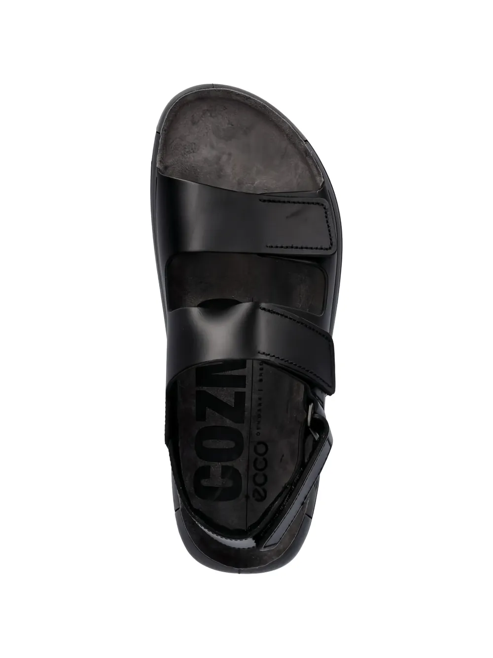 ECCO Cozmo sandalen met bandje Zwart