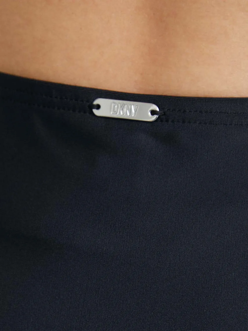 DKNY High waist bikinislip Zwart
