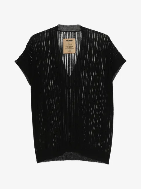 Uma Wang V-neck textured top