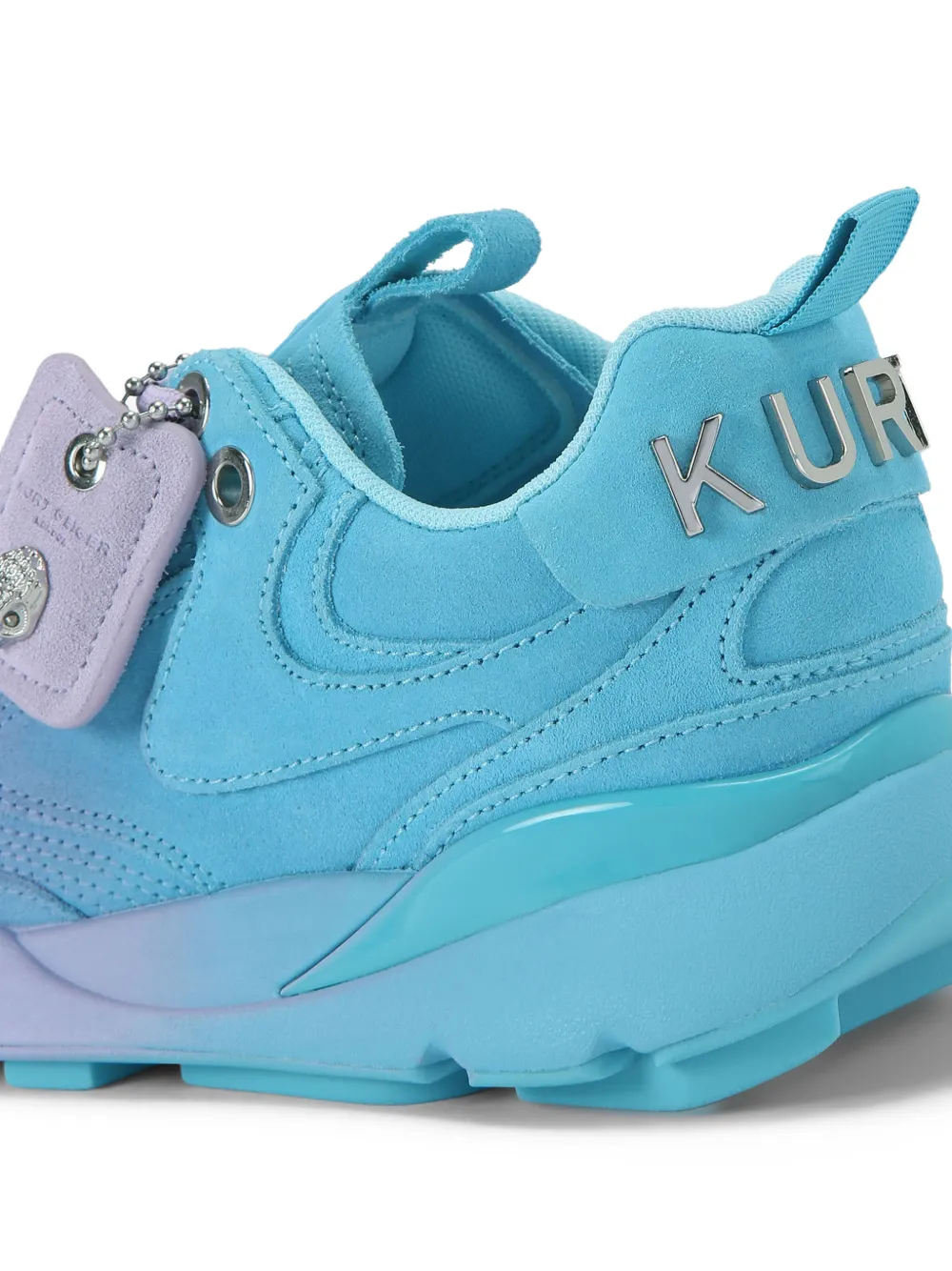 Kurt Geiger London Runner sneakers met tube veters Blauw
