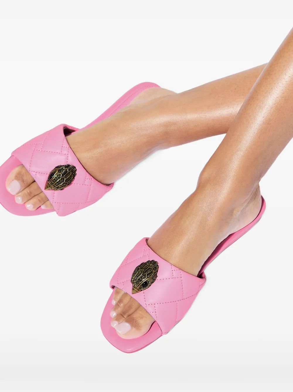 Kurt Geiger London Gewatteerde sandalen Roze
